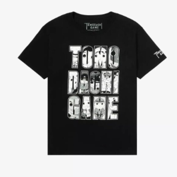 NWT - TOMODACHI GAME CHARACTERS BLACK T-SHIRT (Unisex) - Size L - Picture 3 of 4